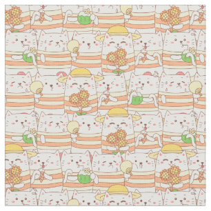 Cute Cats Fabric