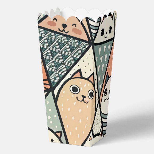 Cute Cats Favour Box (Back)