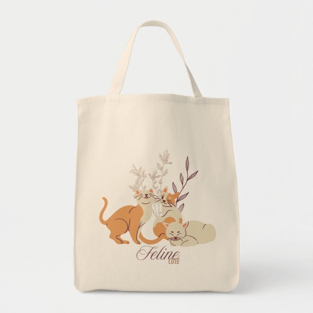 Cute cats - Feline Cute Bag (Front)