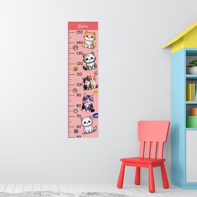 Cute Cats Growth Chart (Nursery 1)