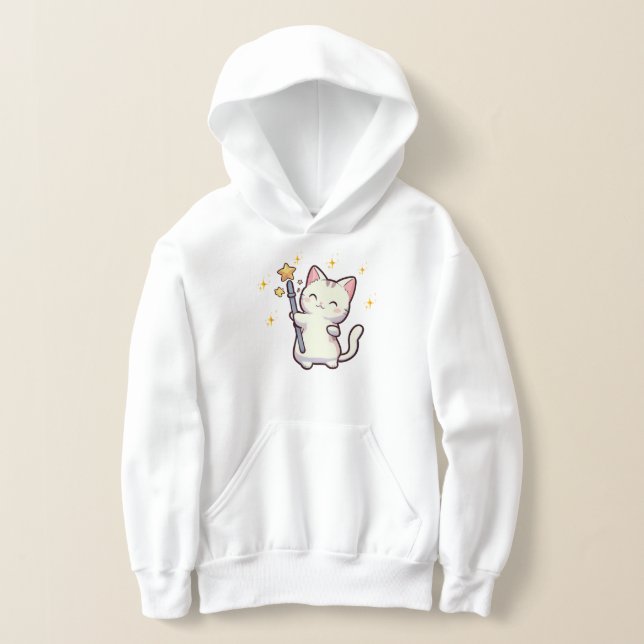 Cute Cats Holding Magic Wand (Laydown)
