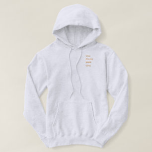 Cute Cats Illustration Unisex Hoodie