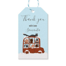 Cute Cats in car Winter Birthday Baby Gift