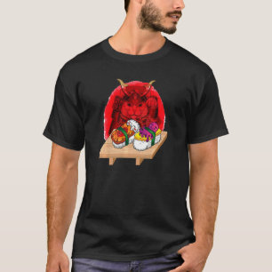 Cute Cats Japanese Nigiri Cute Cat Loves Sushi T-Shirt