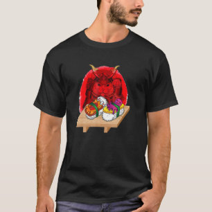 Cute Cats Japanese Nigiri Cute Cat Loves Sushi T-Shirt