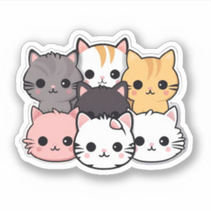 Cute Cats Kawaii Pet Animal