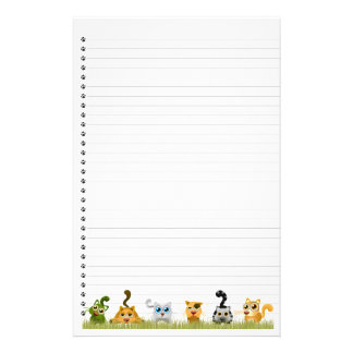 Animal Print Stationery, Animal Print Custom Stationery
