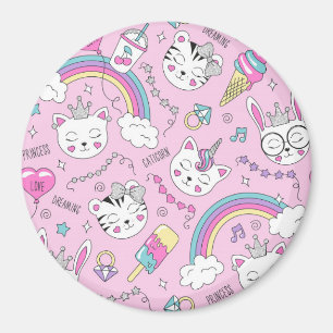 Cute Cats Magnet