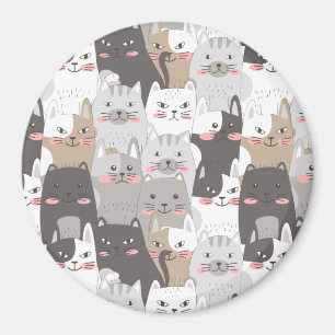 Cute Cats Magnet