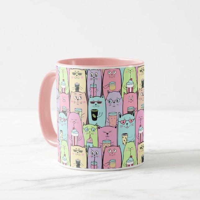 Cute cats mug (Front Left)