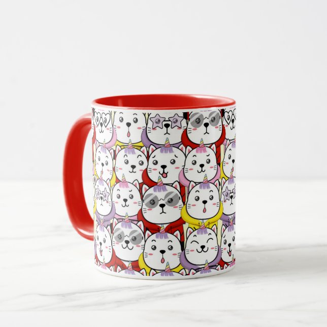 Cute Cats Mug (Front Left)