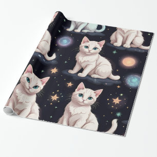 Cute Cats Pattern  Wrapping Paper
