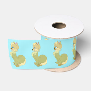 Cute Cats Ribbon Satin Ribbon