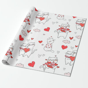 Cute Cats Wrapping Paper