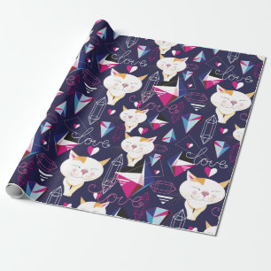 Cute Cats Wrapping Paper