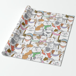 Cute Cats Wrapping Paper