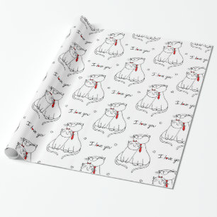 Cute Cats Wrapping Paper