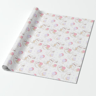 Cute Cats Wrapping Paper