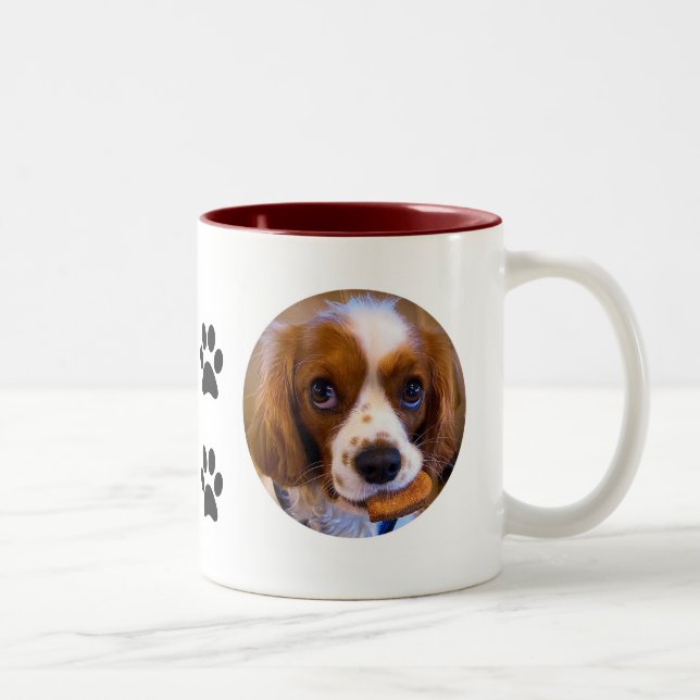 Cute Cavalier King Charles Spaniel Coffee Mug (Right)