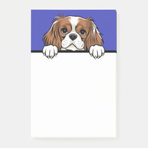 Cute Cavalier King Charles Spaniel Dog Lover Post-it Notes