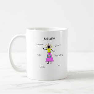 Cute Celebration Vibe Coffee Mug