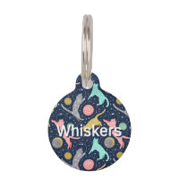 Cute Celestial Mystical Space Cats Personalised