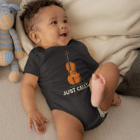 Cute Cellist Baby Shower Gag Gift 