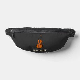 Cute Cellist Cello Player Musician Gag Bum Bags
