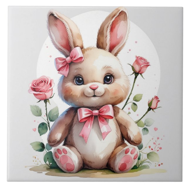 Cute Ceramic Tile (Front)