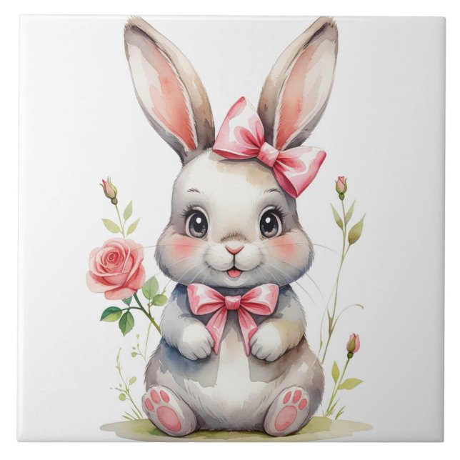 Cute Ceramic Tile (Front)