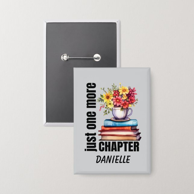 Cute chapter book lovers word art  (Front/Back)