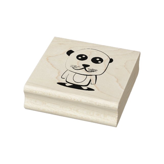 Cute character clipart rubber stamp (Stamp)