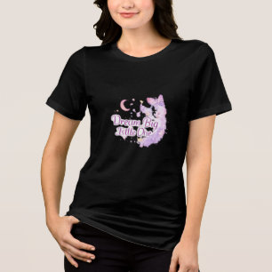 Cute Character Graphic Design Tri-Blend Shirt