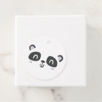 Cute character panda children's birthday