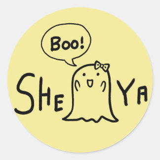 Cute character sticker - Shibuya (She-Boo-Ya)