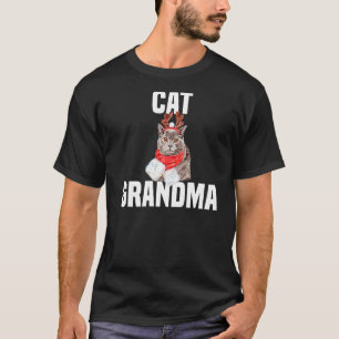 Cute Chartreux Cat with Reindeer Costume Cat Grand T-Shirt