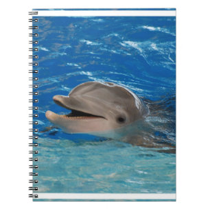 Cute Chattering Dolphin Notebook