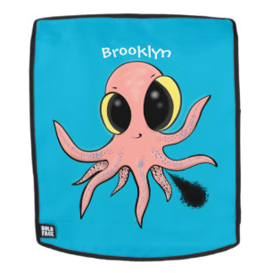 Cute, cheeky baby octopus cartoon backpack