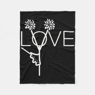 Cute Cheer Gifts For Cheerleaders Teen Girls Women Fleece Blanket