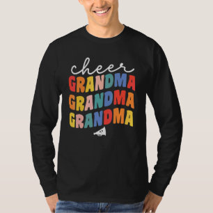 Cute Cheer Grandma Nana For Women Cheerleader Gran T-Shirt