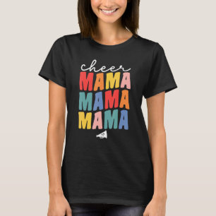 Cute Cheer Mama Megaphone For Women Cheerleader Mo T-Shirt