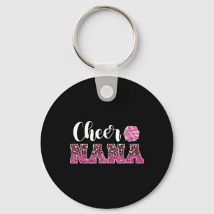 Cute Cheer Nana Of A Cheerleader Nana Grandma _1  Key Ring