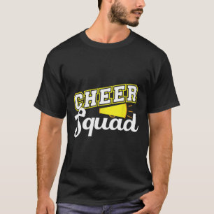 Cute Cheerleader Art Women Girls Cheer Squad Cheer T-Shirt