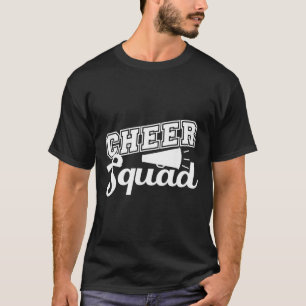Cute Cheerleader Art Women Girls Cheer Squad Cheer T-Shirt