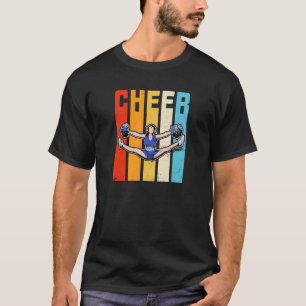 Cute cheerleading cheerleader girls women pom sayi T-Shirt