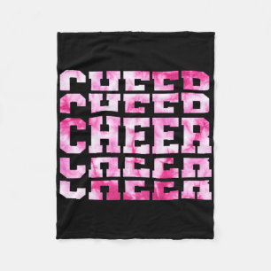 Cute Cheerleading Cheerleader Squad Girl Bff Cheer Fleece Blanket