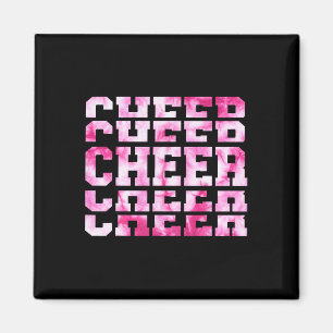 Cute Cheerleading Cheerleader Squad Girl Bff Cheer Magnet