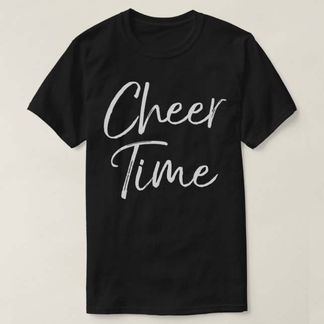 Cute Cheerleading Practice Outfit for Cheerleader  T-Shirt (Design Front)