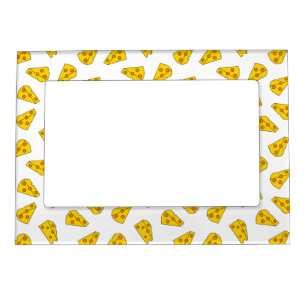 Cute Cheese Pattern Magnetic Frame