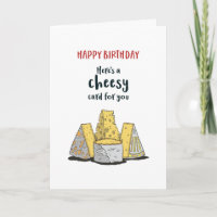 Cute Cheese Pun Funny Cheesy Birthday